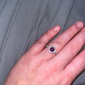 Lab creat unicorn Gem ring!